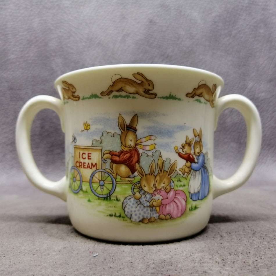 Original Royal Doulton Bunnykins Double Handle Mug!!!