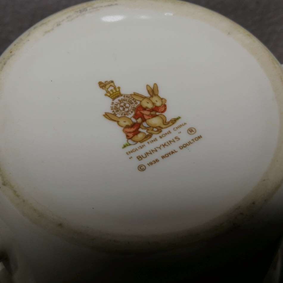 Original Royal Doulton Bunnykins Double Handle Mug!!!