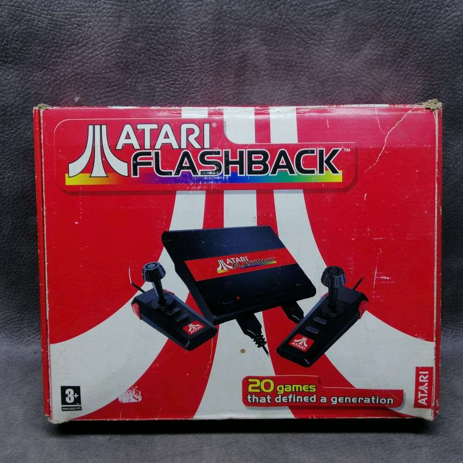 Original Boxed Atari Flashback Game Console and Games!!!