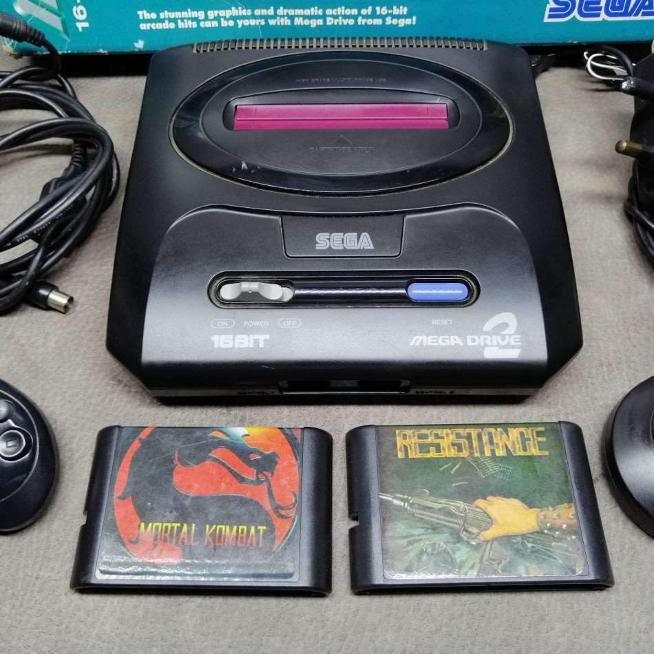 Original Boxed SEGA Mega Drive Complete Collection - Fantastic Condition, Not Tested