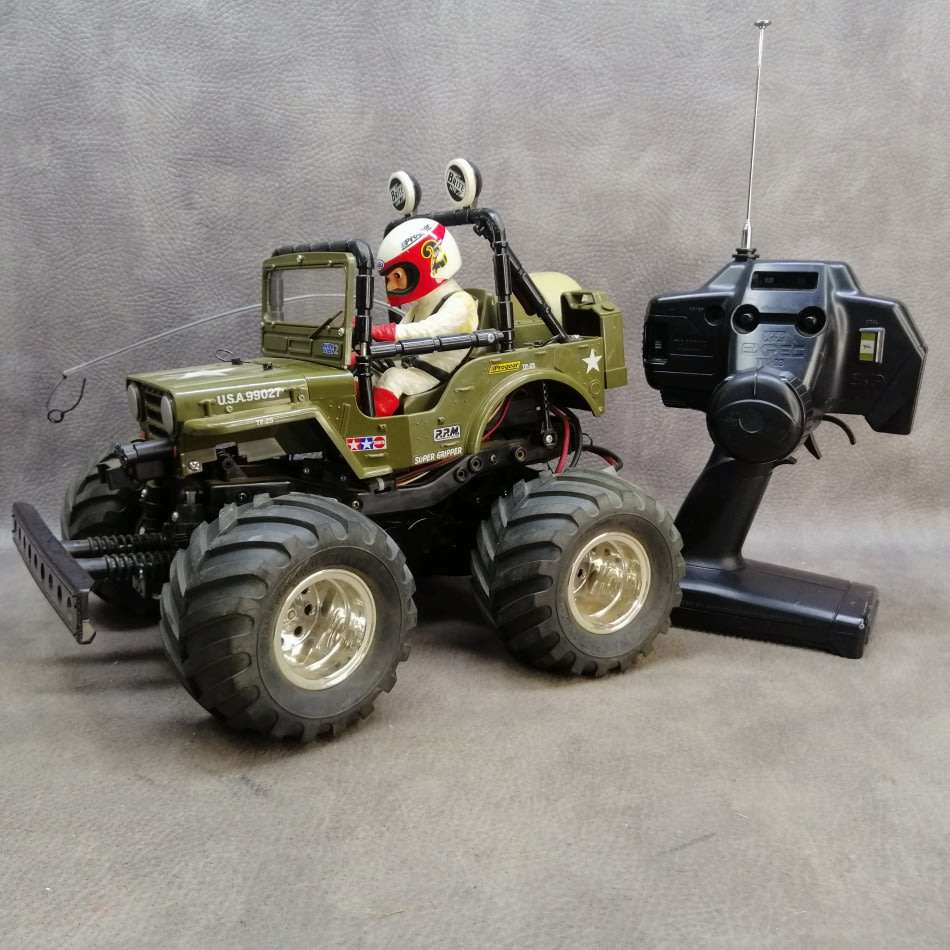 Large Heavy Tamiya Wild Willy Monster Jeep!!! Not Tested!!! 380mm