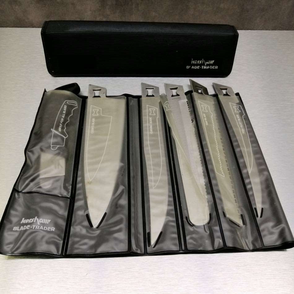 Super Cool!!! Original Kershaw Blade Trader - Handle and Blades!!!
