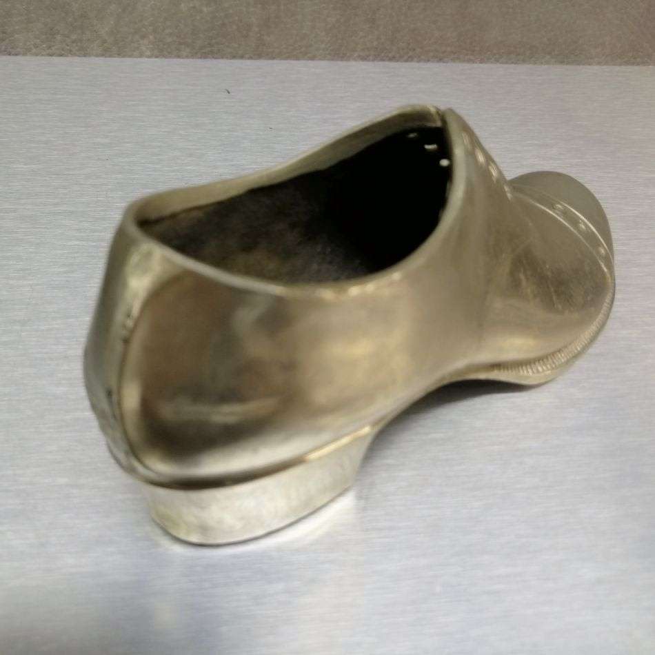 Detailed Half Size Cast Metal Salesman Shoe Sample!!!
