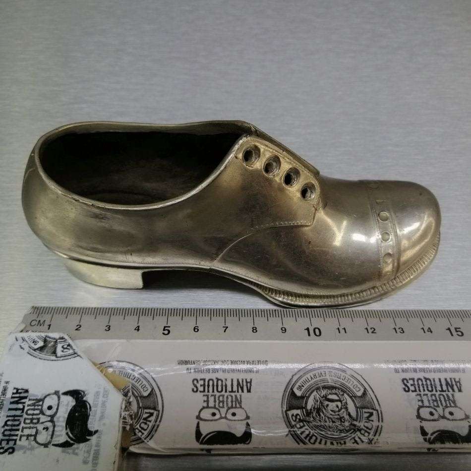 Detailed Half Size Cast Metal Salesman Shoe Sample!!!
