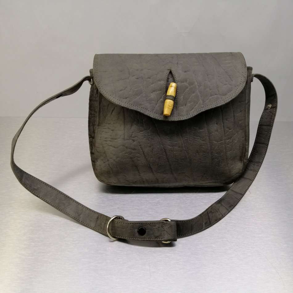 Fantastic!!! Genuine Buffalo Leather Hand Stitched Cross Body Bag!!!