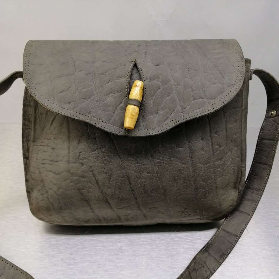 Fantastic!!! Genuine Buffalo Leather Hand Stitched Cross Body Bag!!!