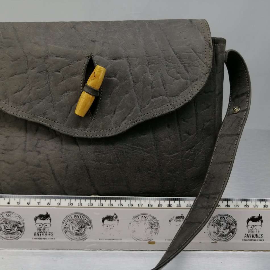 Fantastic!!! Genuine Buffalo Leather Hand Stitched Cross Body Bag!!!