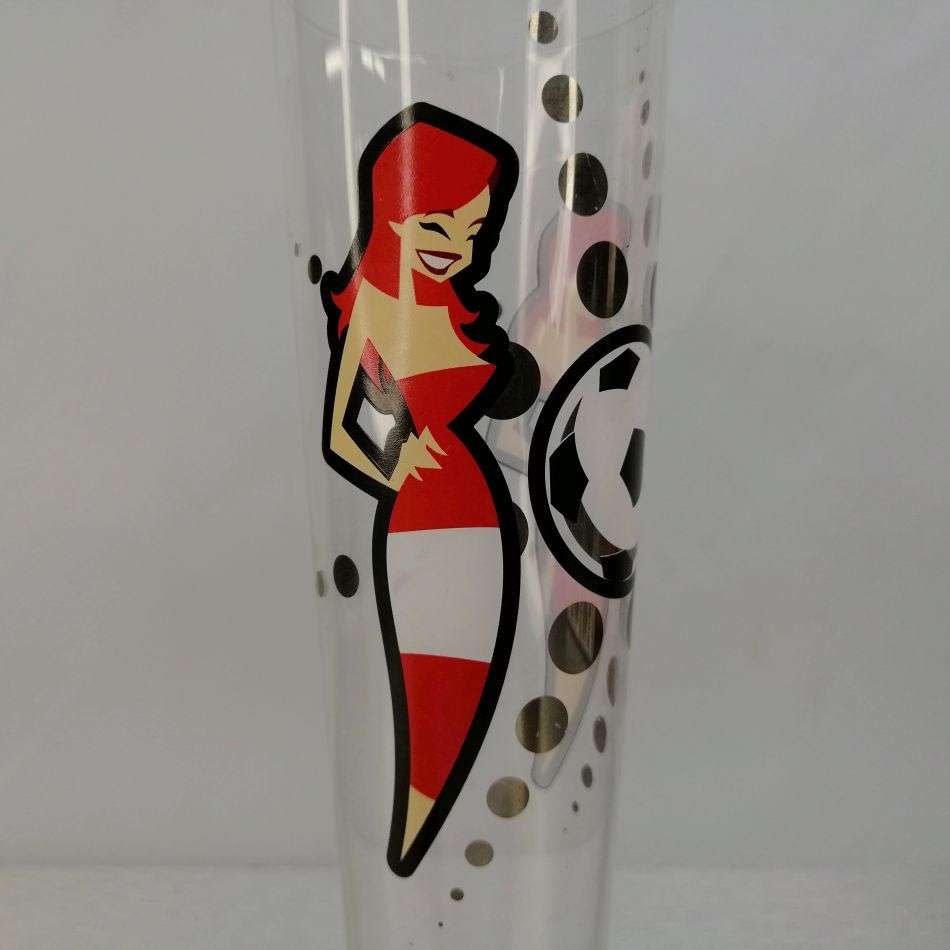 Fantastic!!! Original RITZENHOFF 0.5 Litre Weizen Beer Auge Glass!!!