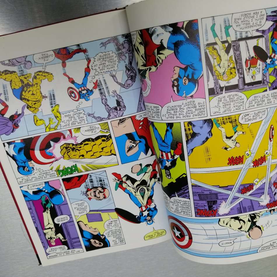 Original Marvel's Captain America Hard Cover Graphic Novel!!!