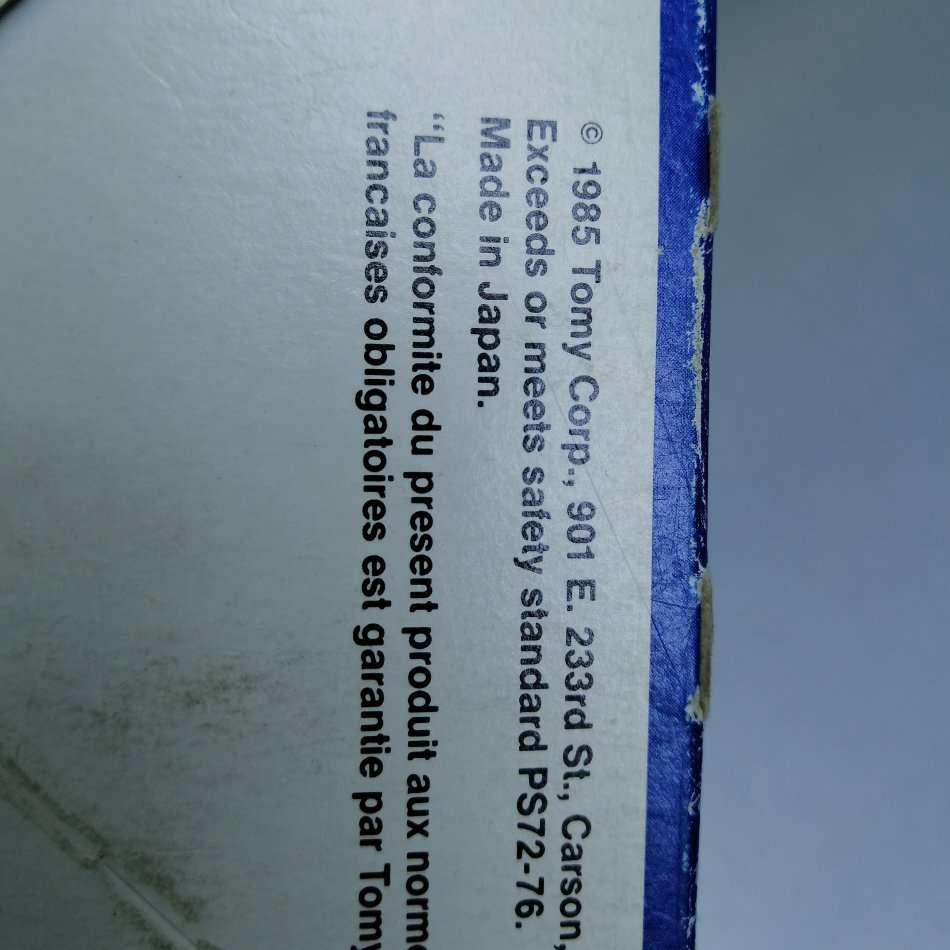 SUPER RARE!!! Original 1985 Boxed, Working, TOMY Crackbot No.5408!!!