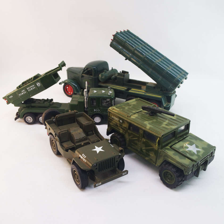 Original Die Cast Military Vehicle Collection!!! Bid For All!!! 1:32 and Bigger