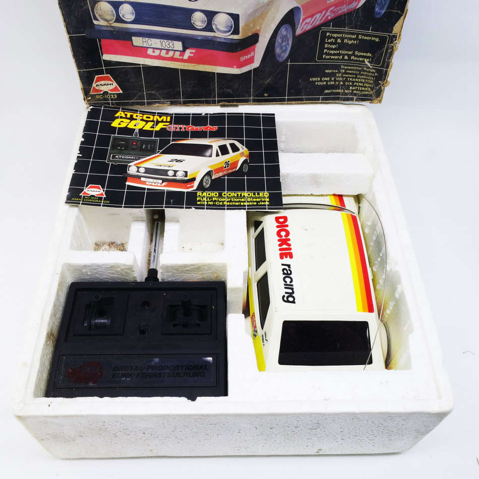 RARE!!! Vintage Boxed Scale 1:16 Golf GTi Turbo!!! Not Tested, Selling As Display!!!