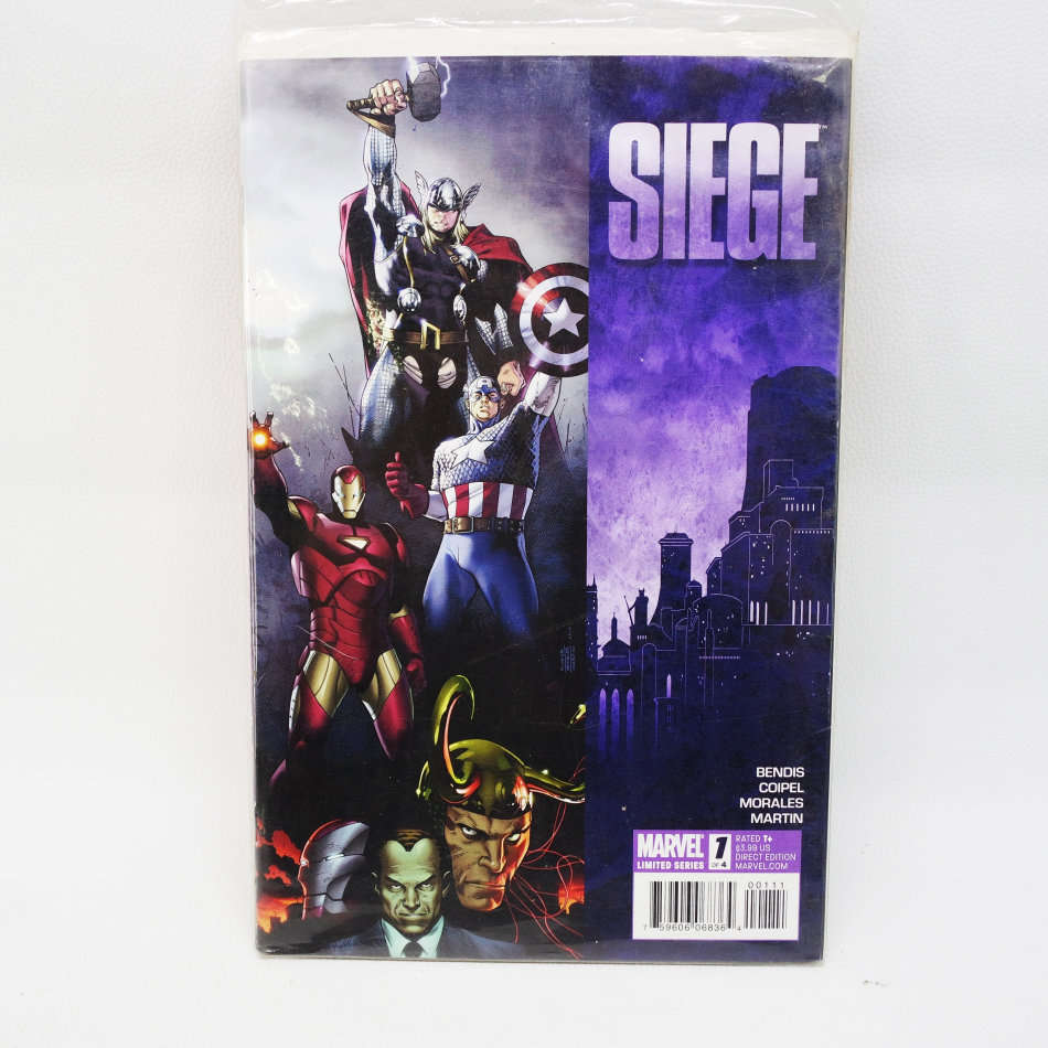 Sealed Original Marvel Comics SIEGE