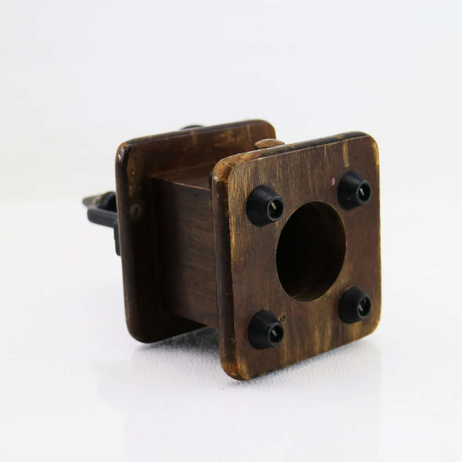 Vintage Wood and Metal Industrial Styled Coffee Grinder!!! Working!!!