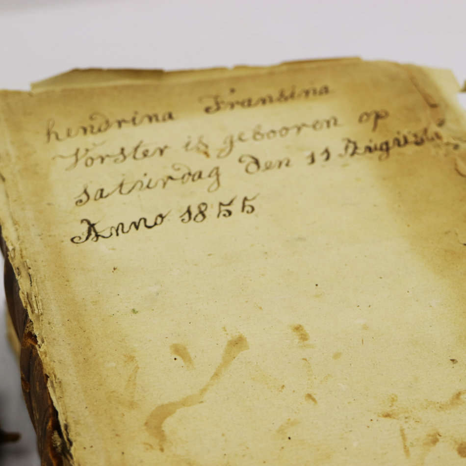 RARE!!! 1852 Leather Bound Dutch Bible!!!