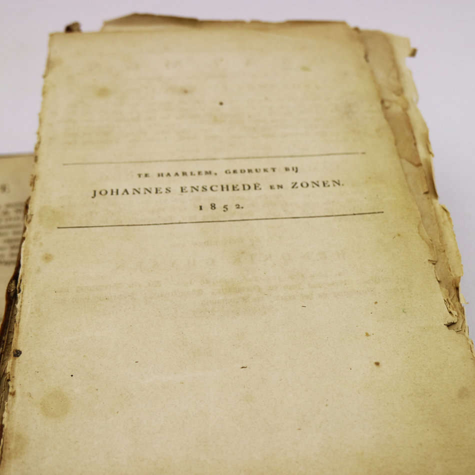 RARE!!! 1852 Leather Bound Dutch Bible!!!