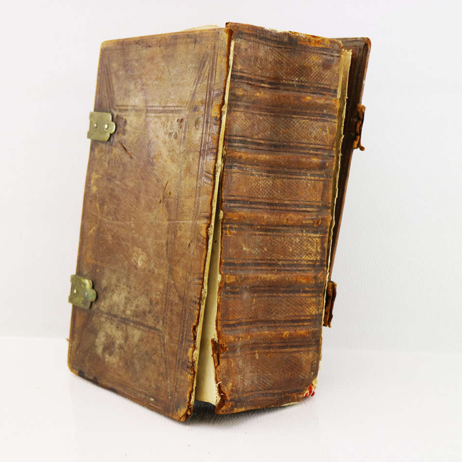 RARE!!! 1852 Leather Bound Dutch Bible!!!