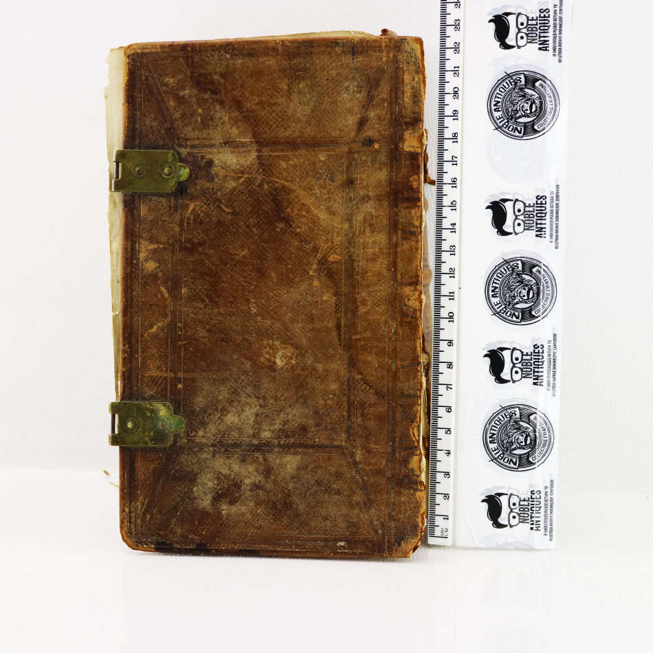 RARE!!! 1852 Leather Bound Dutch Bible!!!