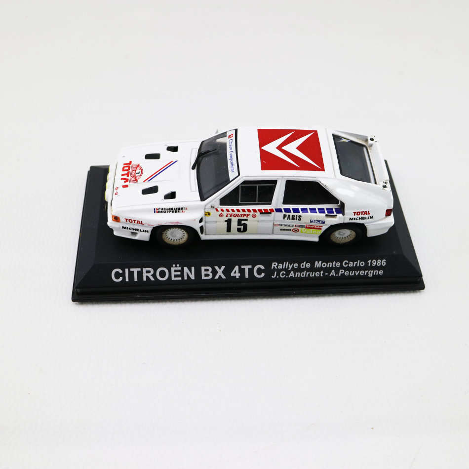 Die Cast Metal 1986 Rally Citroen BX 4TC!!! Scale 1:43!!!