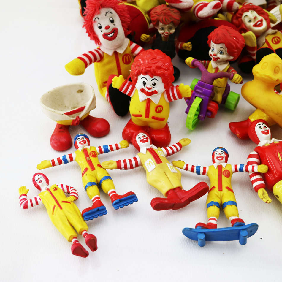Massive Vintage Ronald Mcdonald Toy Collection!!! Bid For All!!!