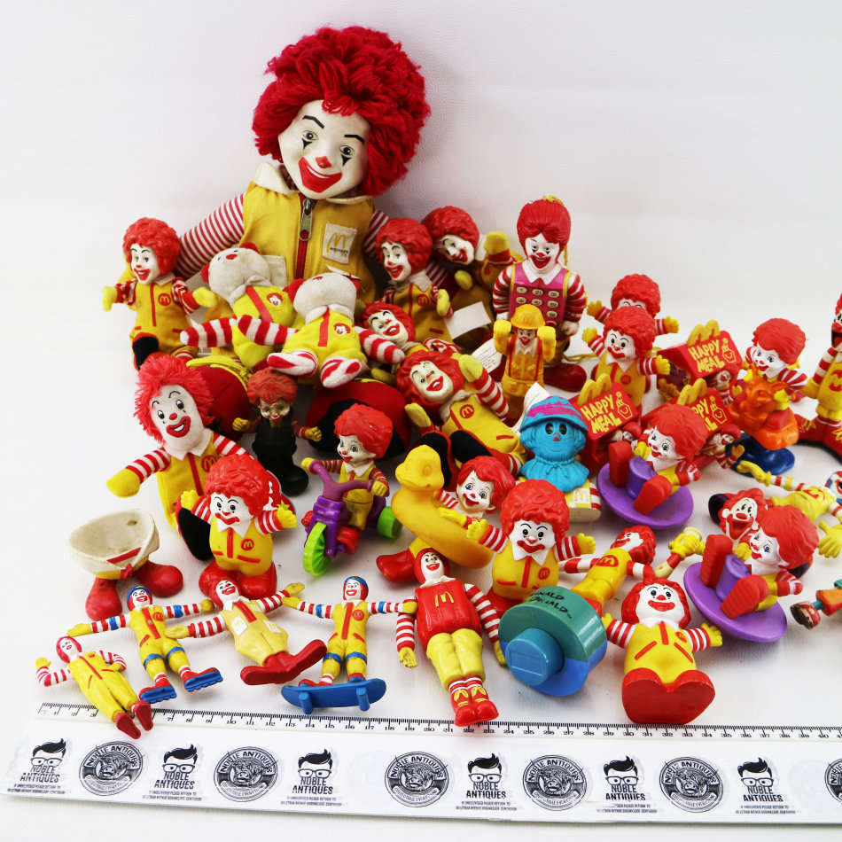 Massive Vintage Ronald Mcdonald Toy Collection!!! Bid For All!!!