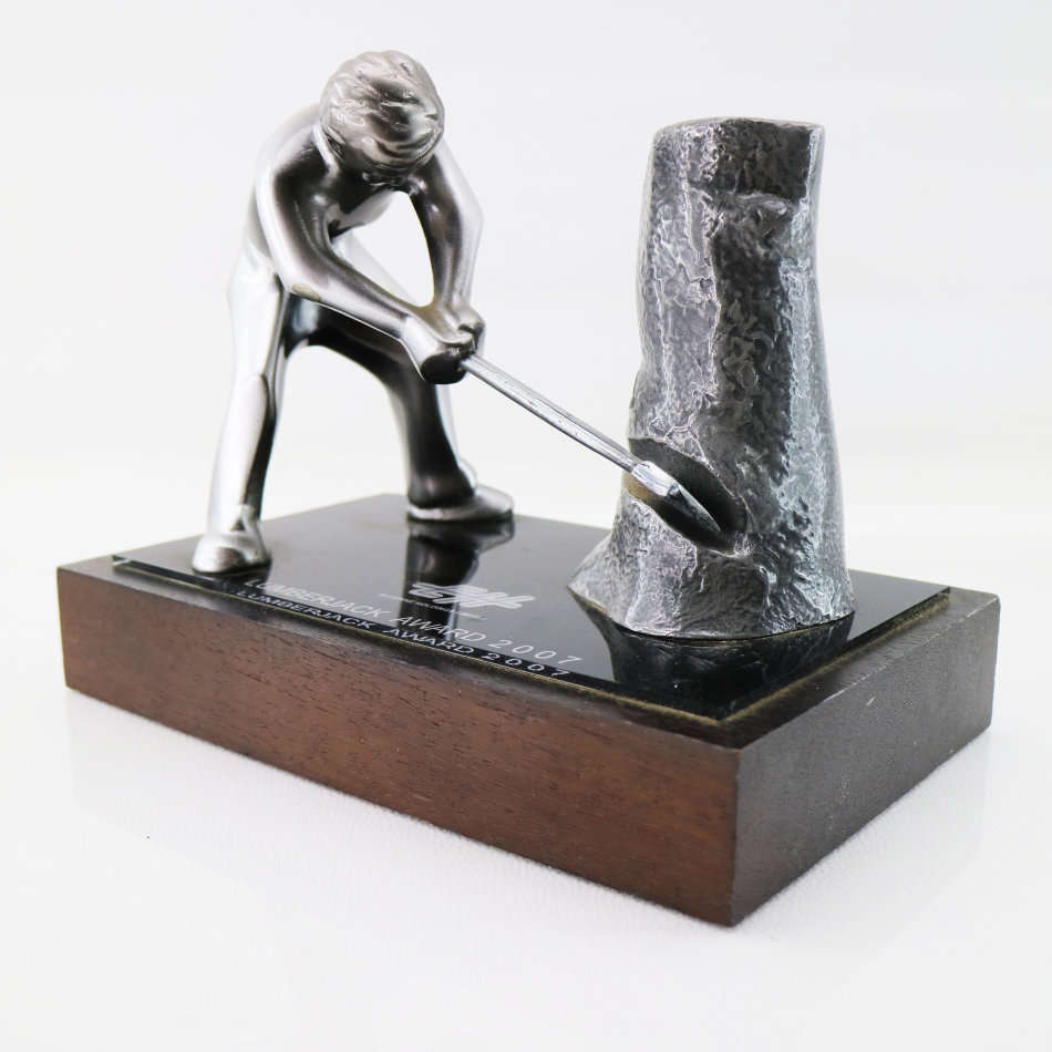Super Cool!!! Original Lumberjack Award Trophy!!!