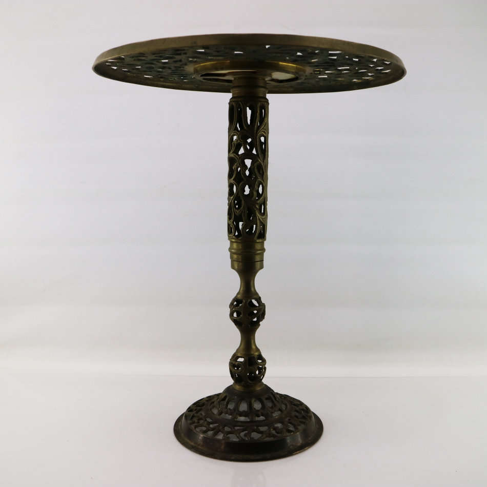 Fantastic!!! Vintage Highly Decorative Cast Brass and Marble Side Table!!!!