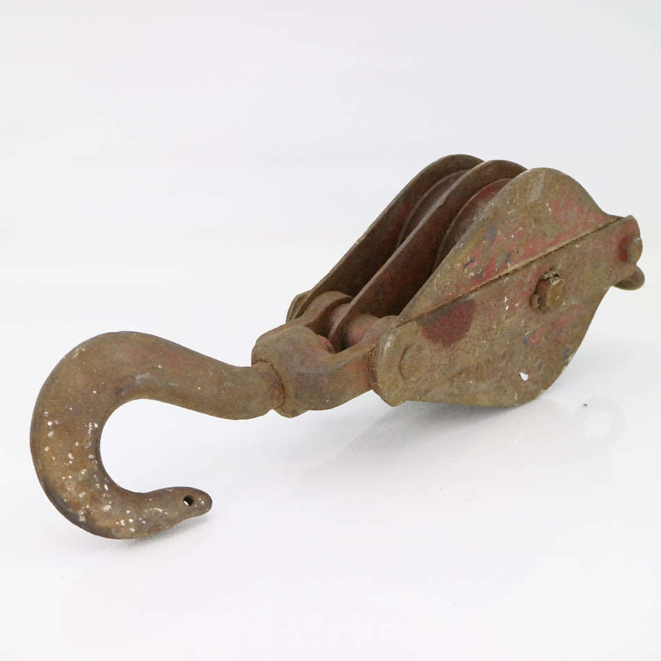 Large Vintage Salvaged Cast Iron Pully!!! 390mm