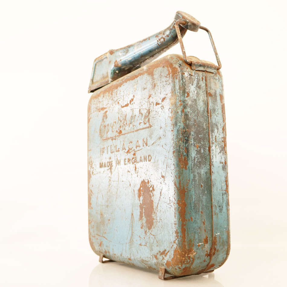 SUPER RARE!!! Vintage Eversure Fillacan Petrol Tank!!! 450mm Tall!!!