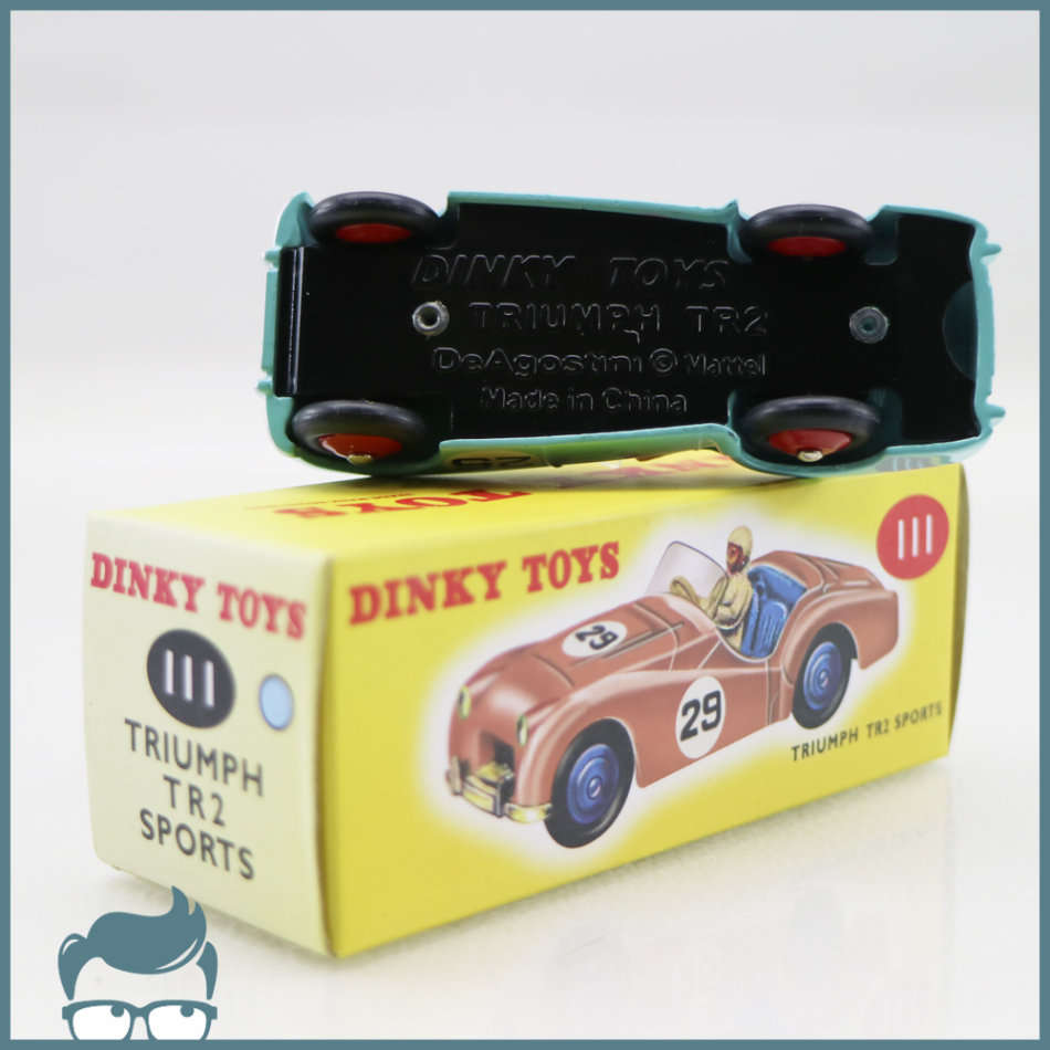 Boxed, Highly Detailed Die Cast Metal Dinky Toys Triumph TR2 Sports!!!