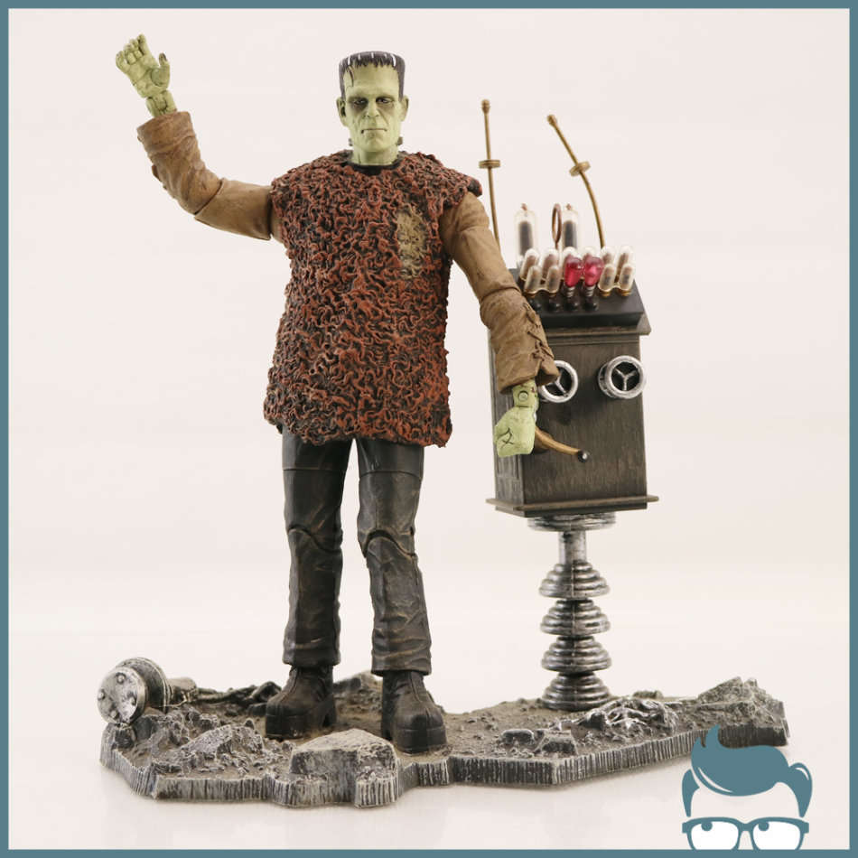 Highly Detailed Original Articulated Frankenstein Figure on Base!!!