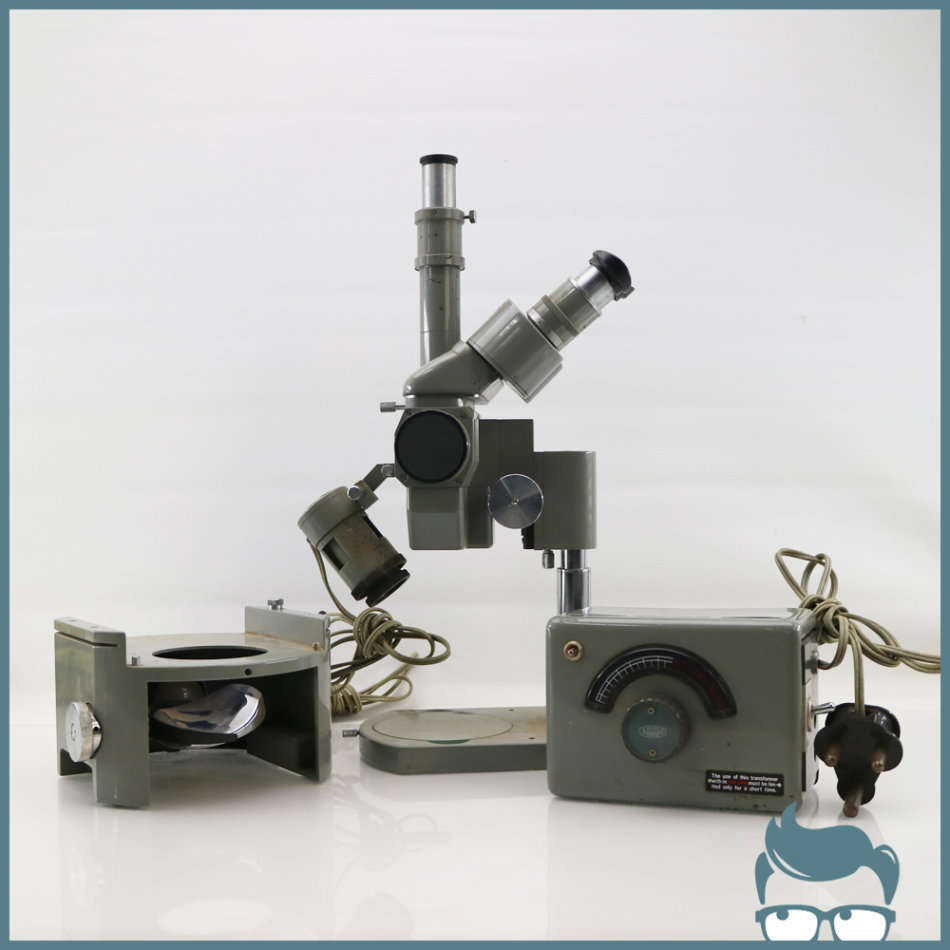 Fantastic!!! LARGE Original Vintage Japanese Olympus Microscope!!!