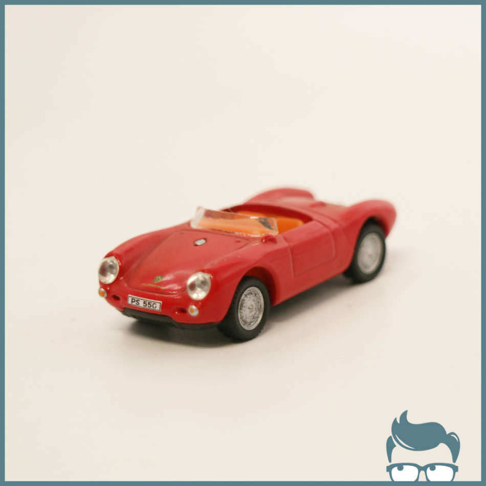 Detailed Miniature Die Cast Metal Porsche Spyder Scale 1:72