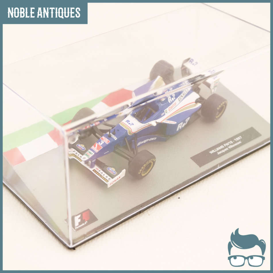 Detailed Acrylic Boxed Die Cast Metal F1 1997 Williams FW19!!!