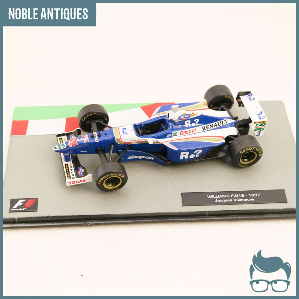 Detailed Acrylic Boxed Die Cast Metal F1 1997 Williams FW19!!!
