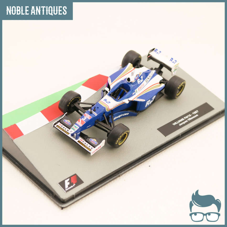 Detailed Acrylic Boxed Die Cast Metal F1 1997 Williams FW19!!!