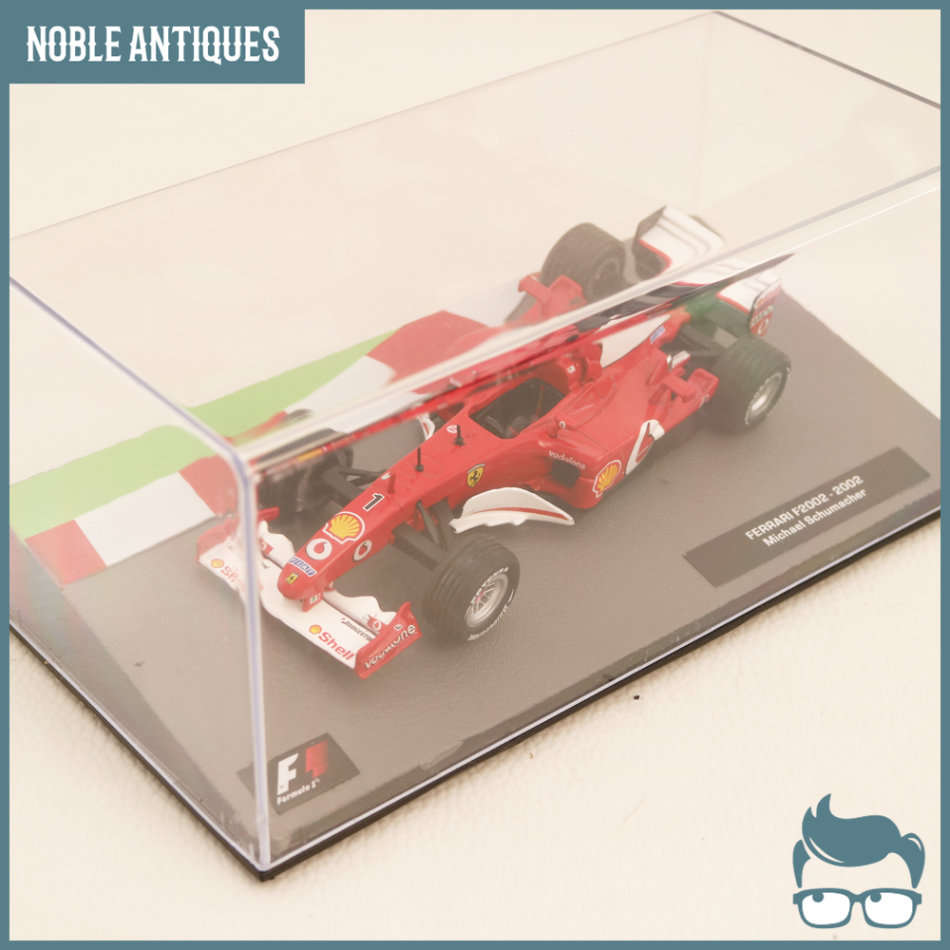 Detailed Acrylic Boxed Die Cast Metal F1 2002 Ferrari F2002!!!