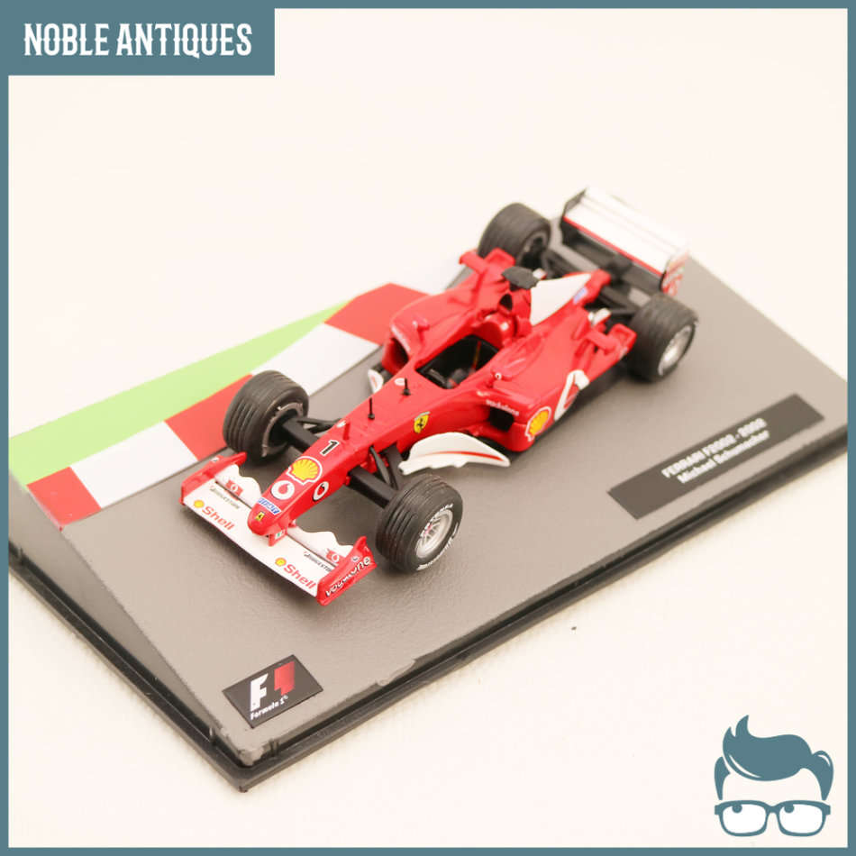Detailed Acrylic Boxed Die Cast Metal F1 2002 Ferrari F2002!!!