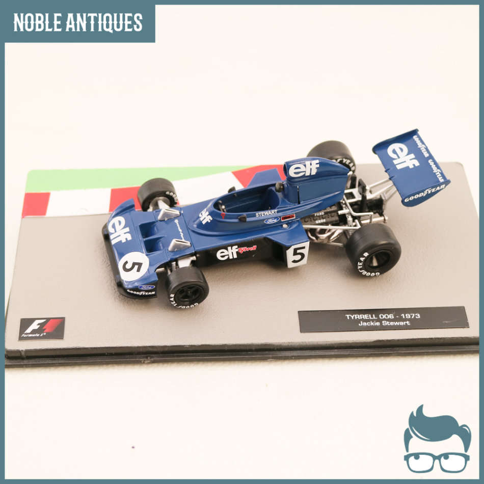 Detailed Acrylic Boxed Die Cast Metal F1 1973 Tyrrell 006!!!