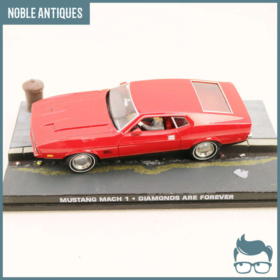 James Bond Detailed Acrylic Boxed Die Cast Metal Mustang Mach1!!!