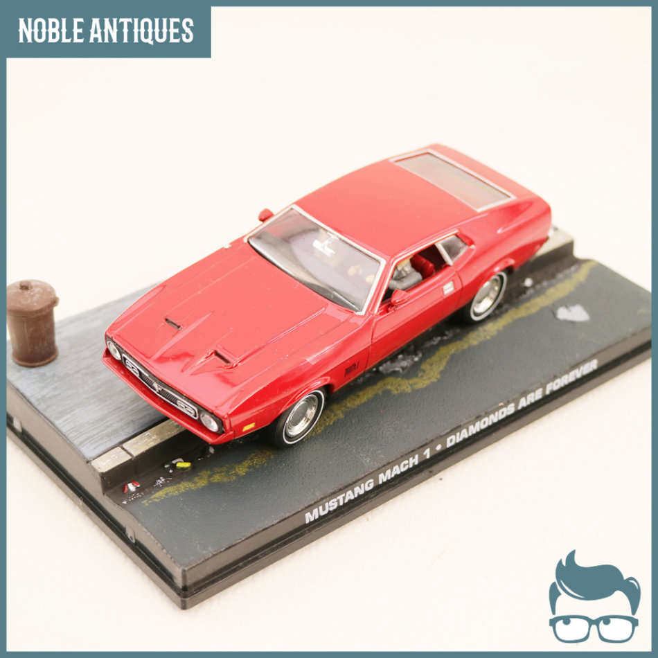 James Bond Detailed Acrylic Boxed Die Cast Metal Mustang Mach1!!!