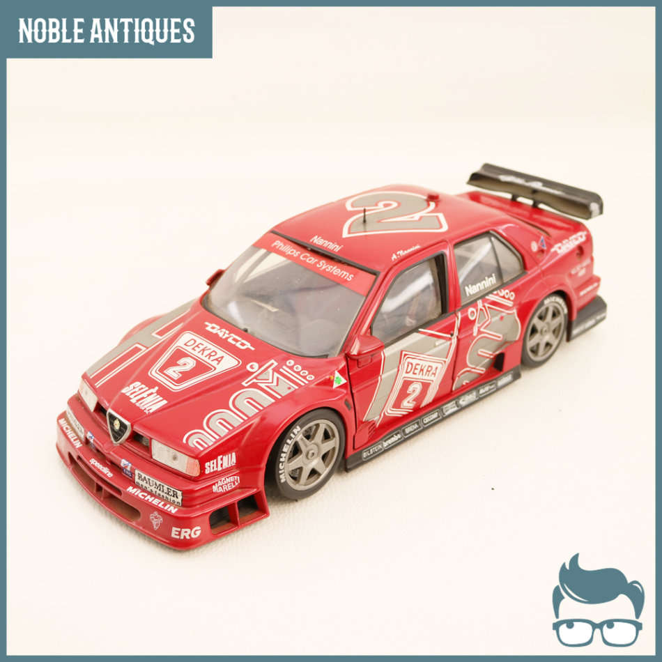 Highly Detailed Scale 1:18 Die Cast Metal Alfa Romeo 155 V6 Ti (UT Models)!!!