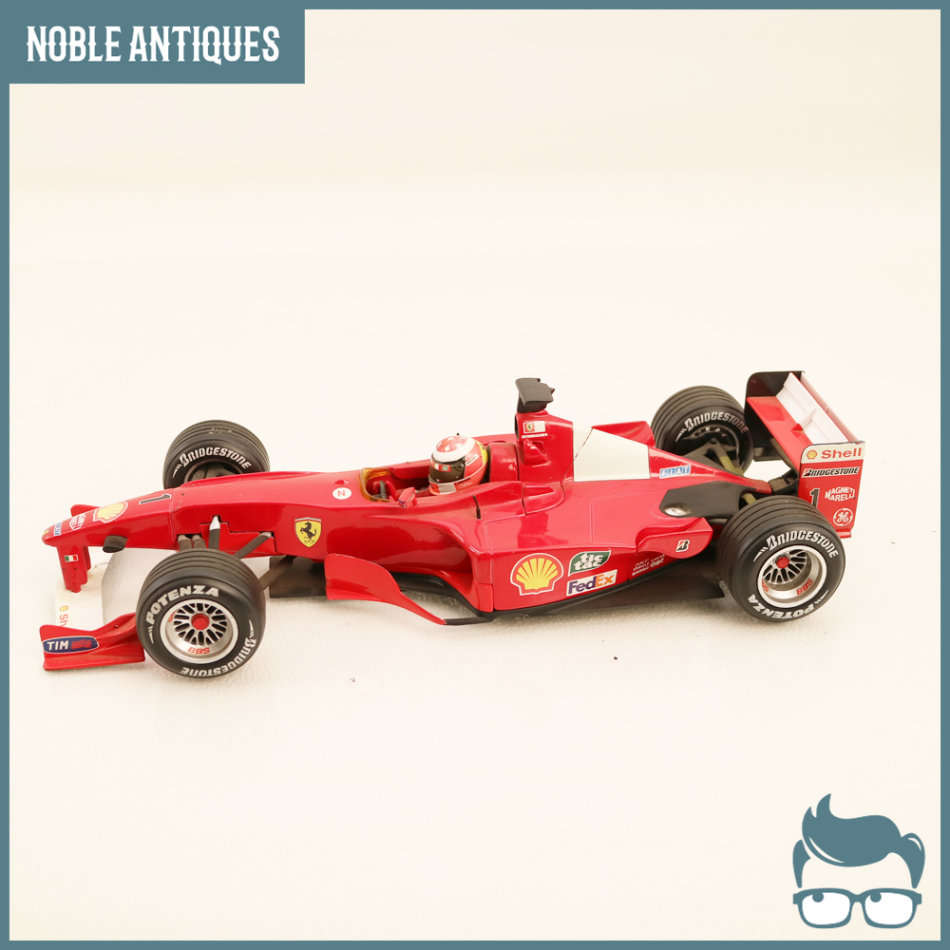 Highly Detailed Hotwheels Scale 1:18 Die Cast Metal F1 Ferrari 2000!!