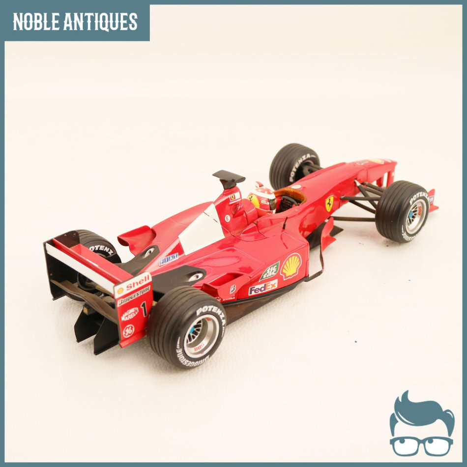 Highly Detailed Hotwheels Scale 1:18 Die Cast Metal F1 Ferrari 2000!!