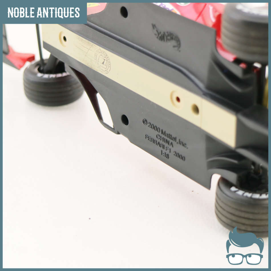 Highly Detailed Hotwheels Scale 1:18 Die Cast Metal F1 Ferrari 2000!!