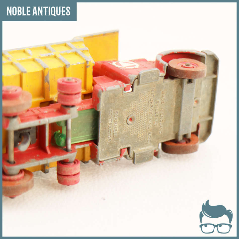 Original Vintage Matchbox King Size Scamell Contractor Tipper Truck!!!