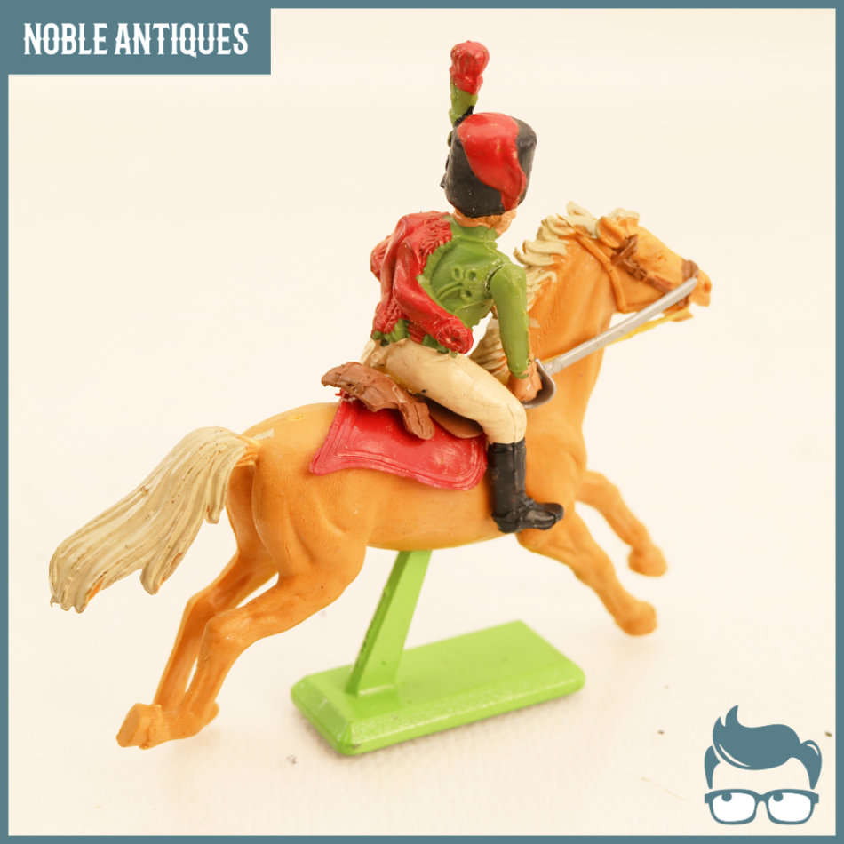RARE!!! Vintage 1973 Britains Military Soldier on Horseback!!!