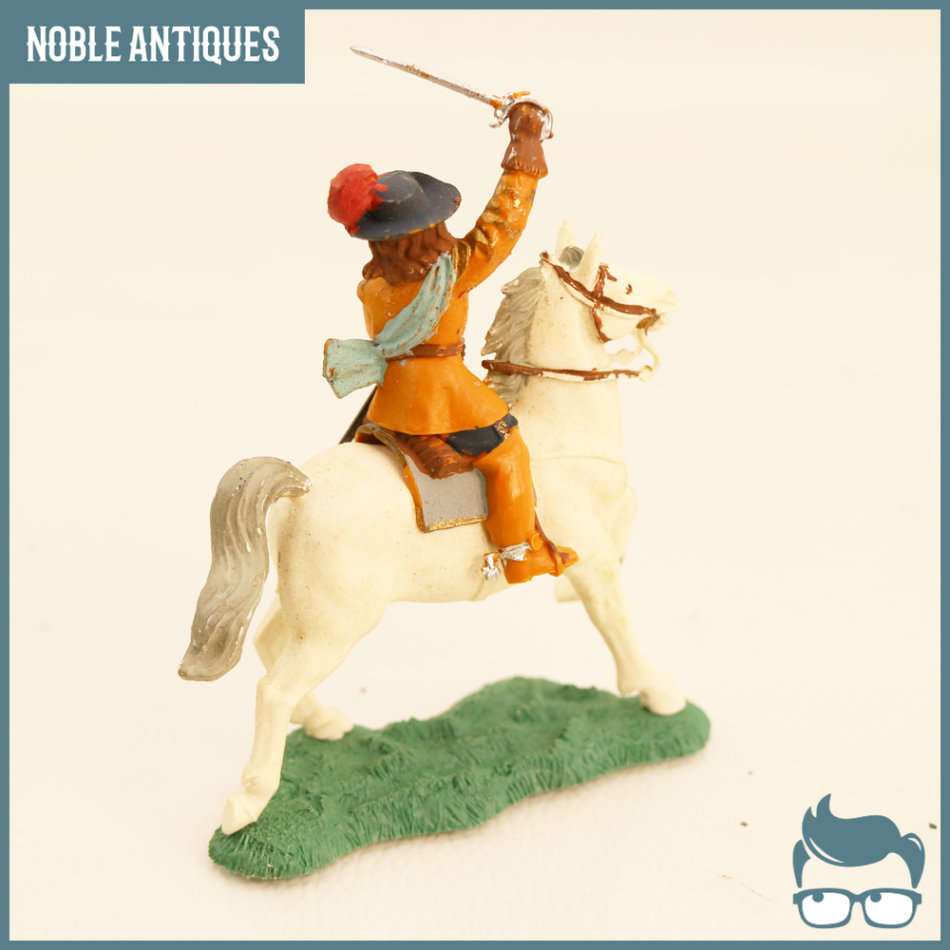 RARE!!! Vintage 1970's Britains Military Soldier on Horseback!!!