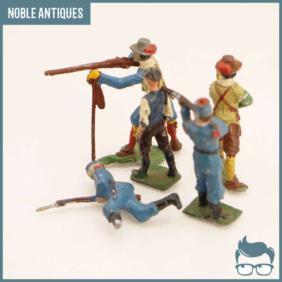 RARE!!! Antique Lead Britains Military Soldiers Collection!!!