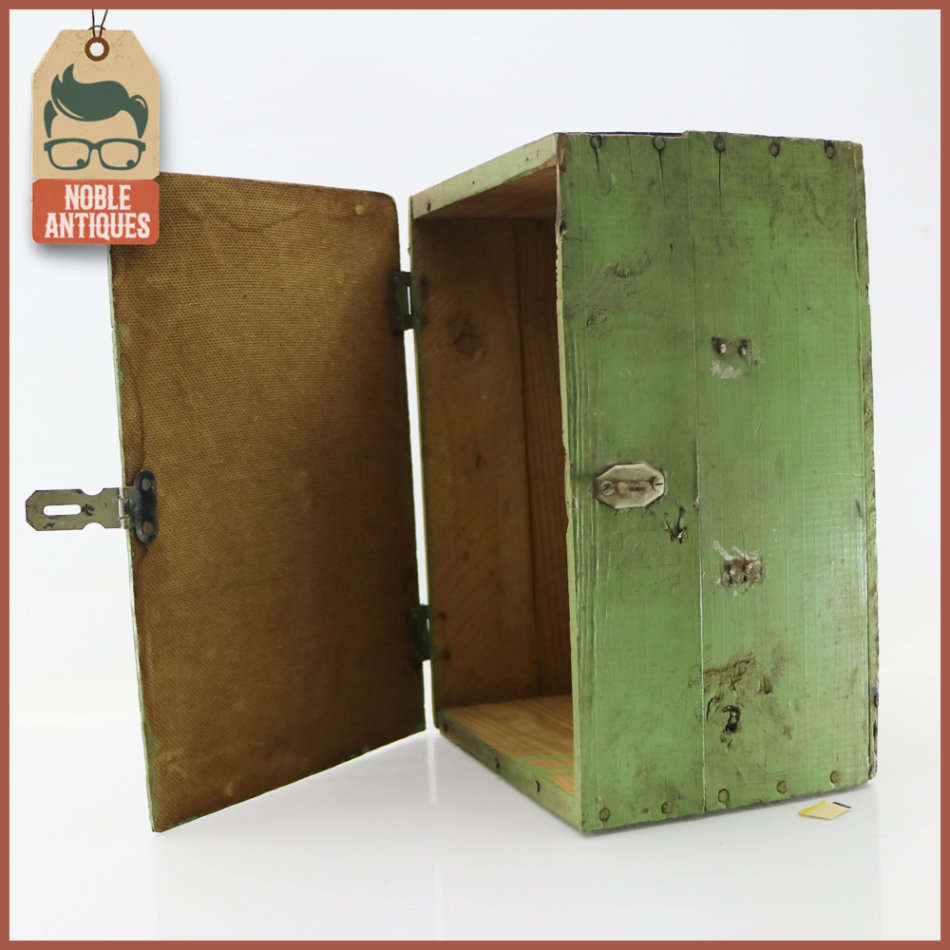 Original Vintage Hand Crafted Wood Toolbox!!!